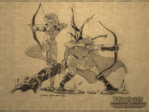 Эльфы из Warcraft 2